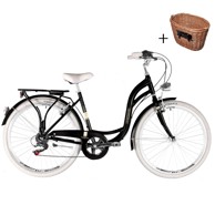 KENZEL Gradski bicikl Bellissima Royal, 28", crna